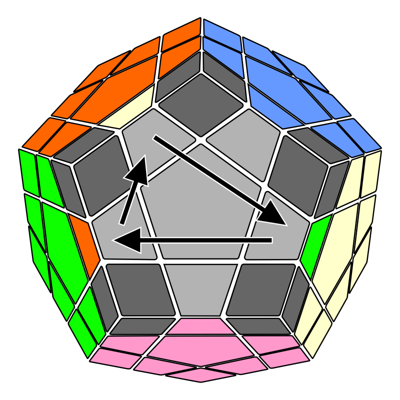 MEGA EPLL 01 Megaminx PLL Alg