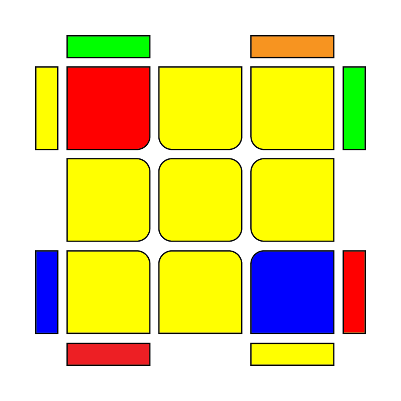 COLL 14 COLL Alg for 3x3