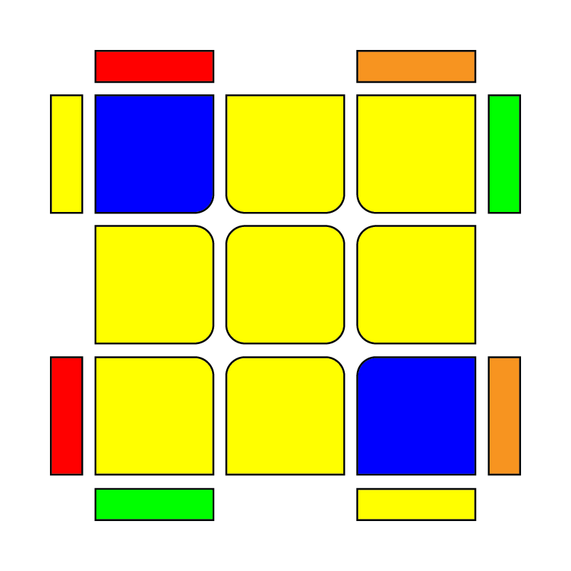 COLL 15 COLL Alg for 3x3