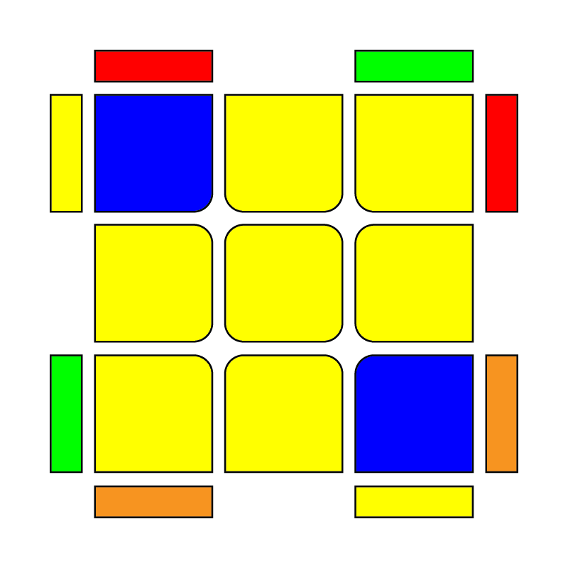 COLL 16 COLL Alg for 3x3