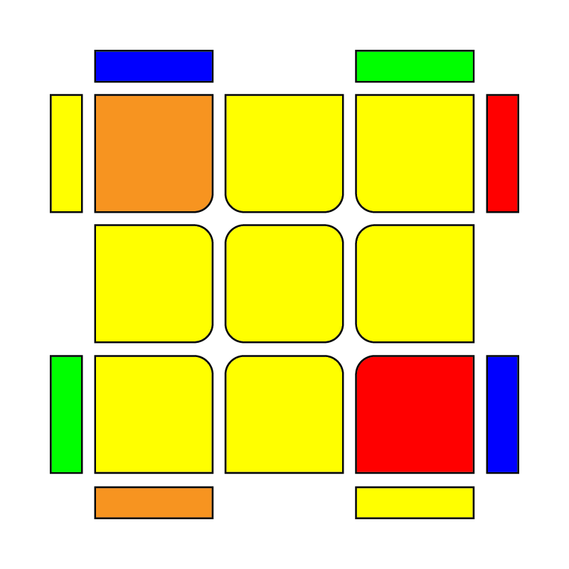 COLL 18 COLL Alg for 3x3