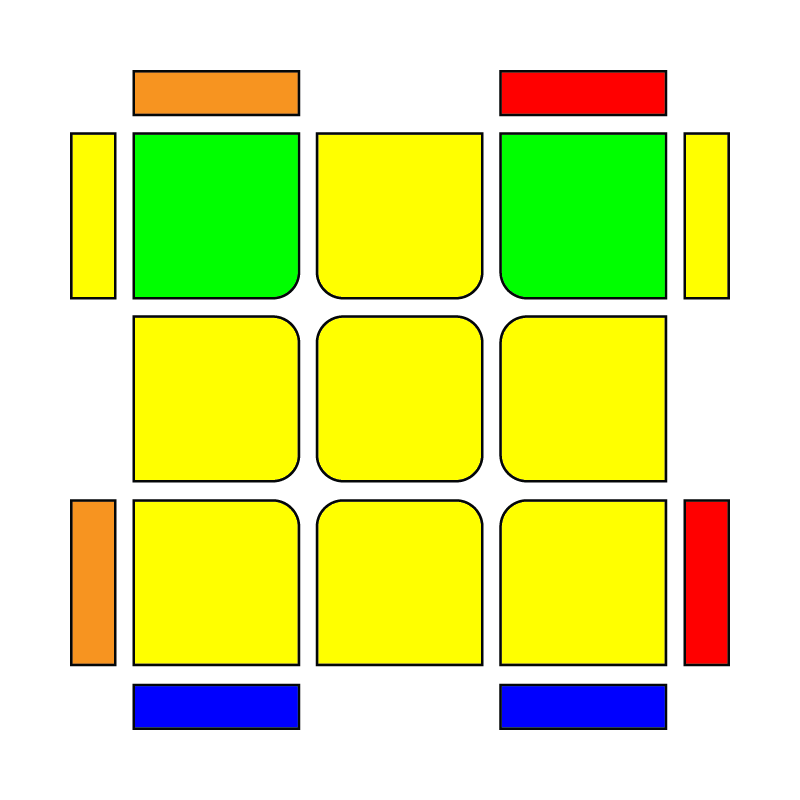 COLL 19 COLL Alg for 3x3