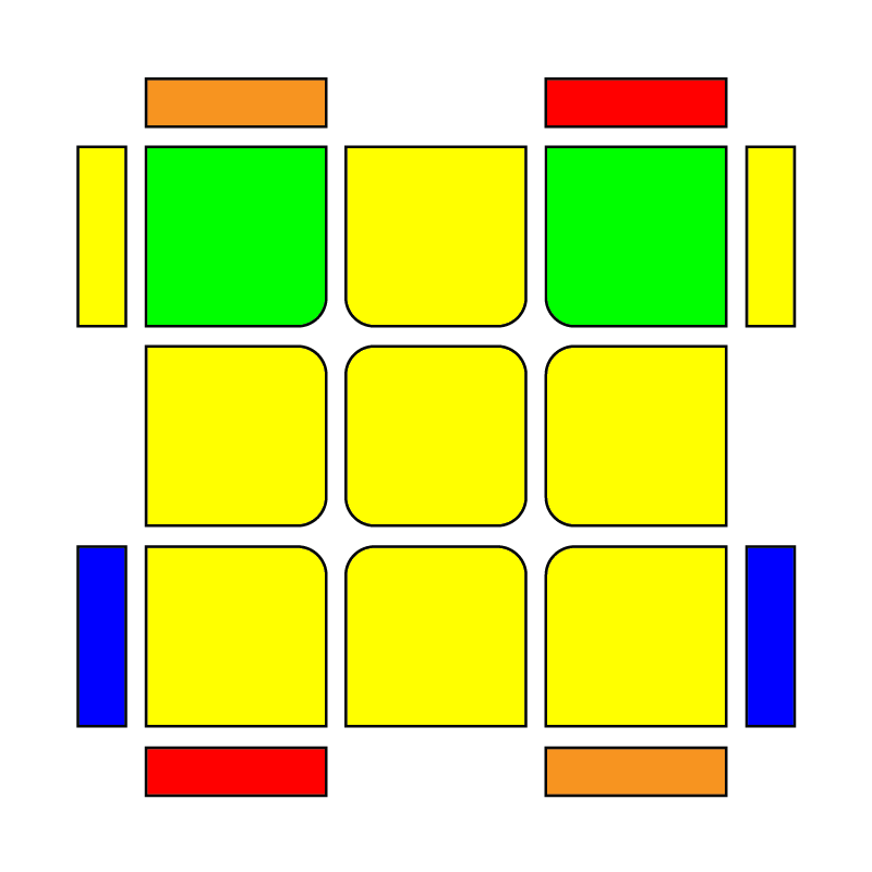 COLL 20 COLL Alg for 3x3