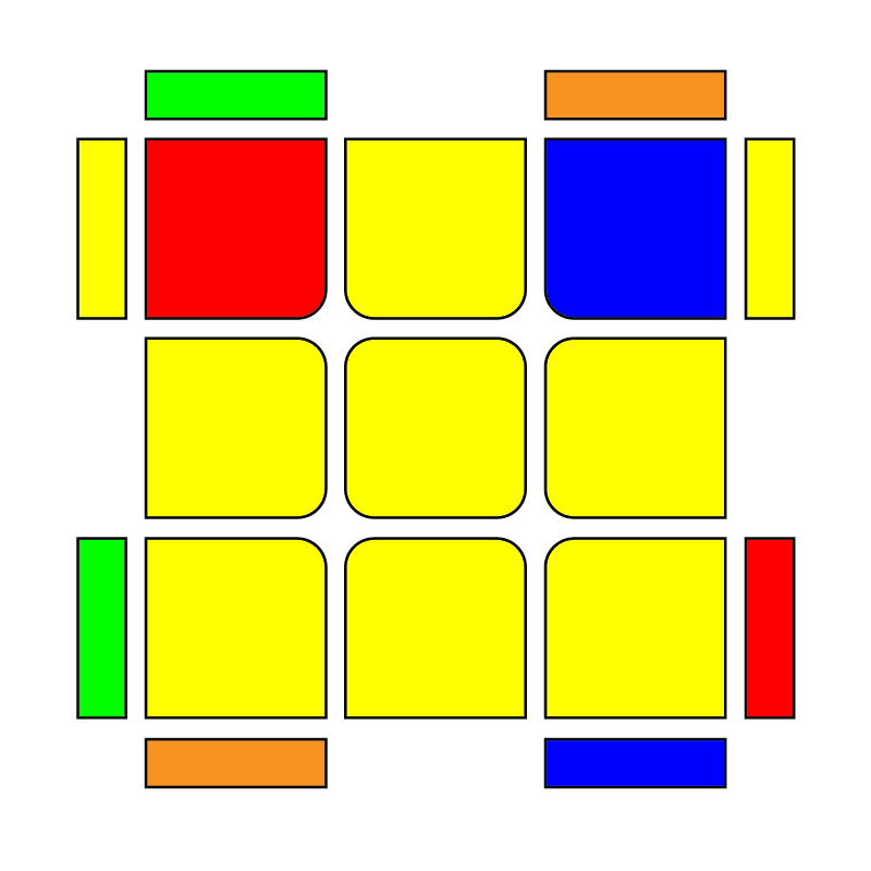 COLL 23 COLL Alg for 3x3