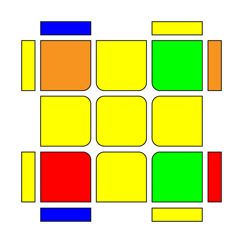 COLL 31 COLL Alg for 3x3