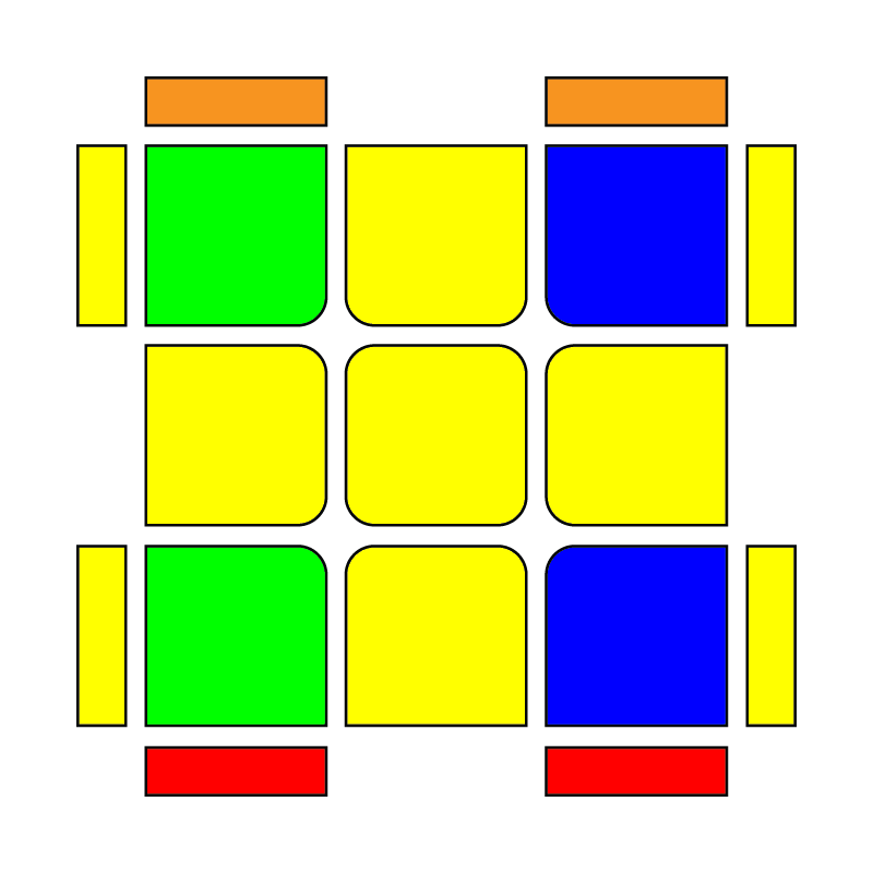 COLL 38 COLL Alg for 3x3