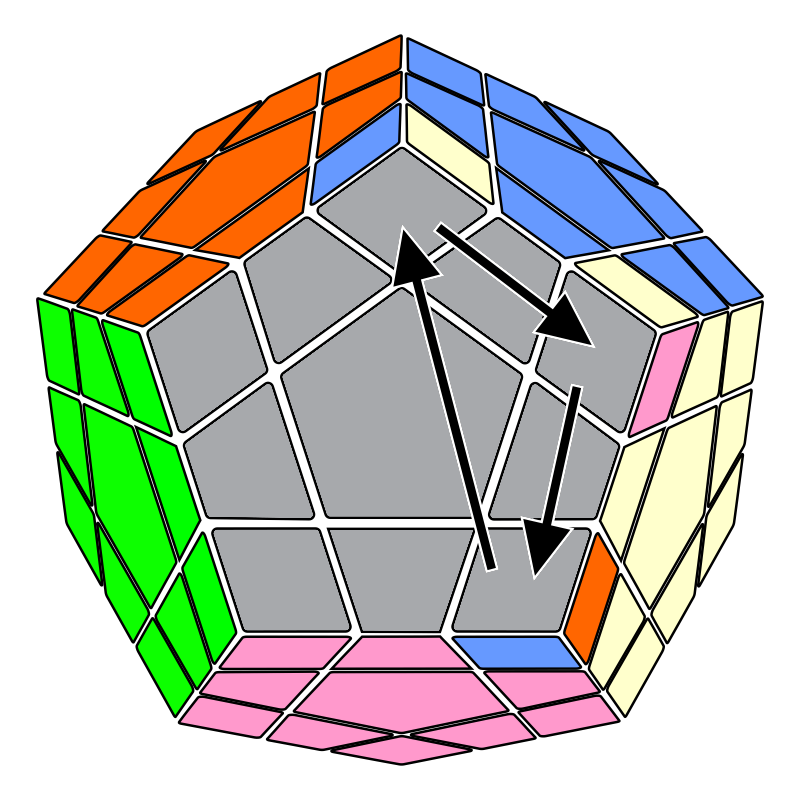 MEGA CPLL 01 Megaminx PLL Alg