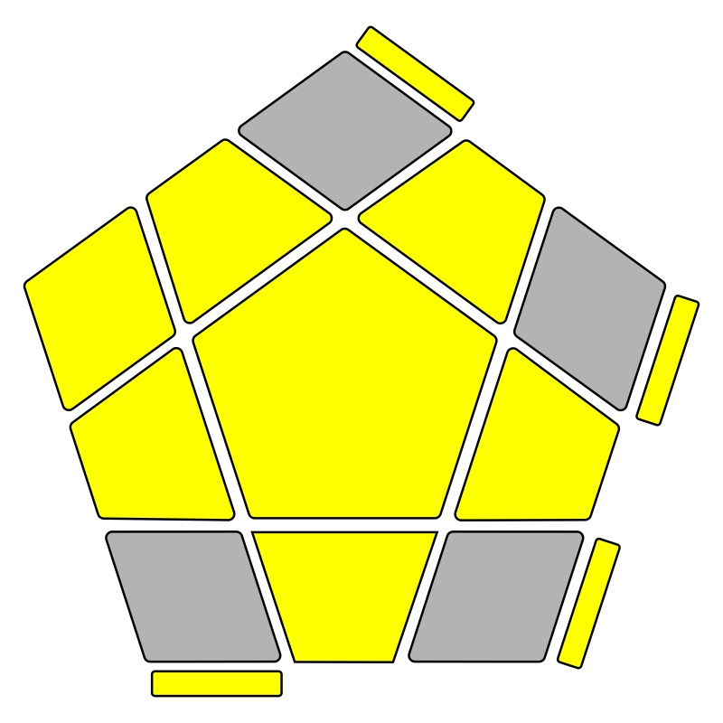 MEGA OLL 12 Megaminx OLL Alg