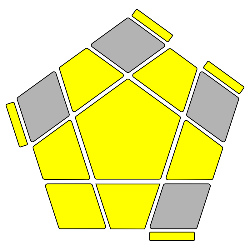MEGA OLL 13 Megaminx OLL Alg