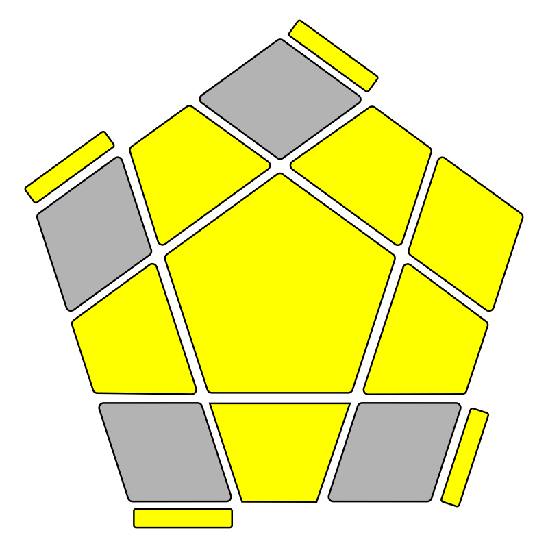 MEGA OLL 15 Megaminx OLL Alg
