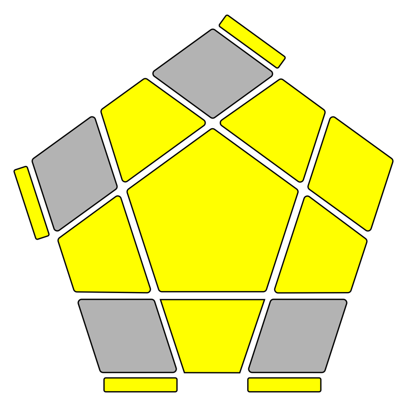 MEGA OLL 17 Megaminx OLL Alg