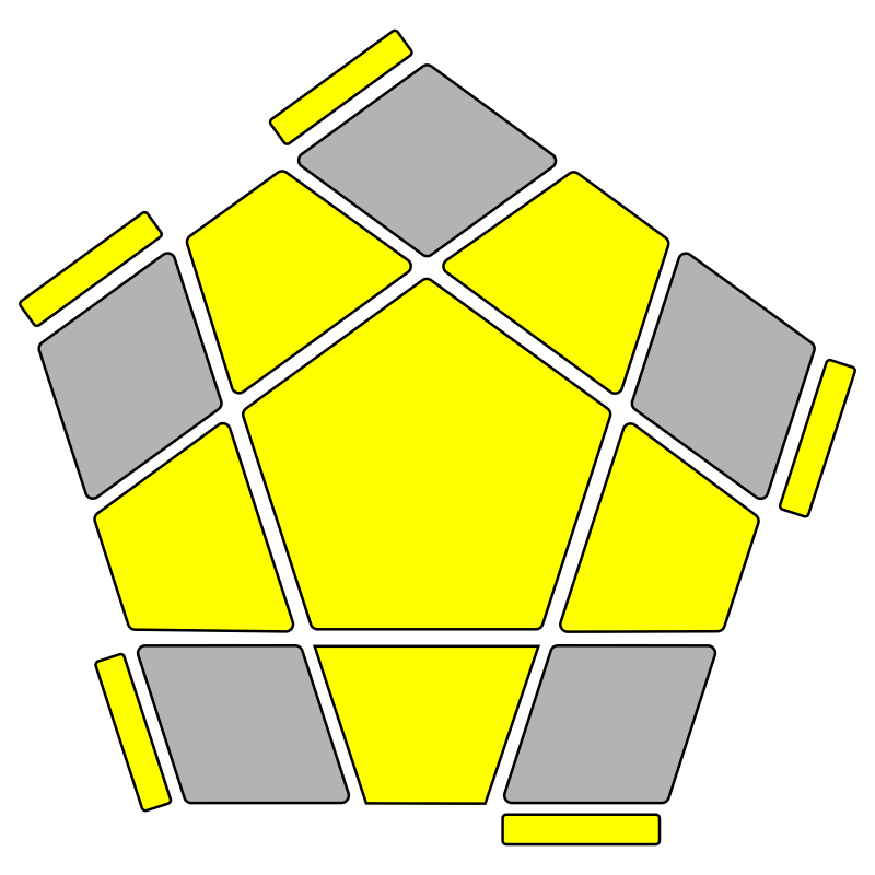 MEGA OLL 18 Megaminx OLL Alg