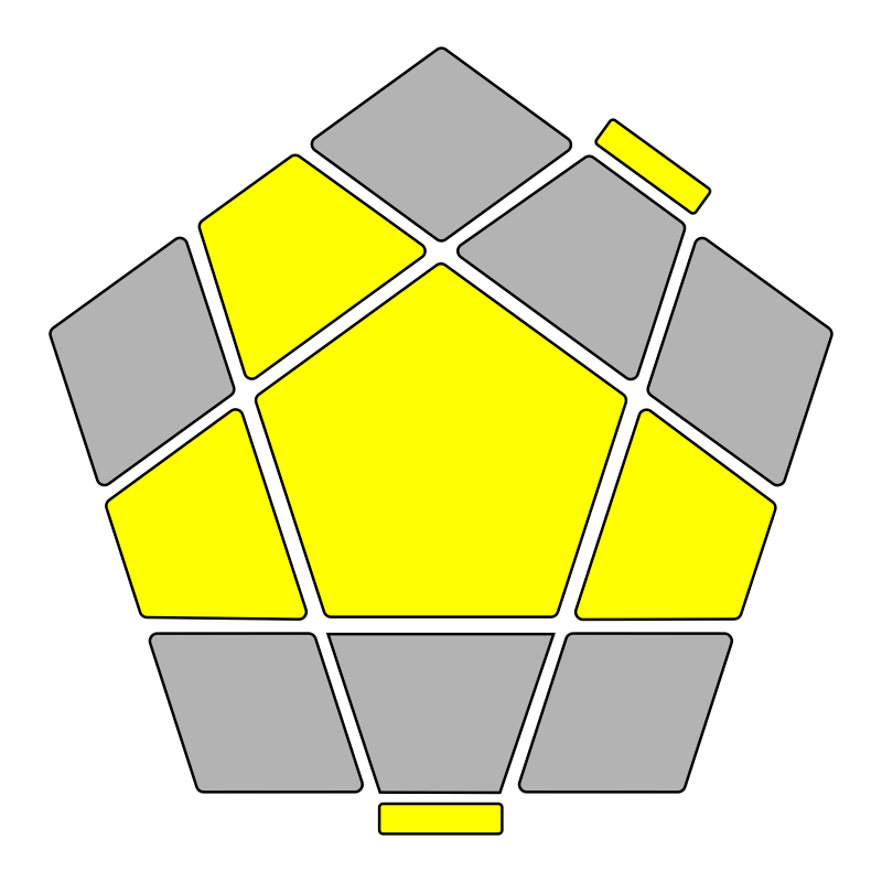 MEGA OLL 02 Megaminx OLL Alg