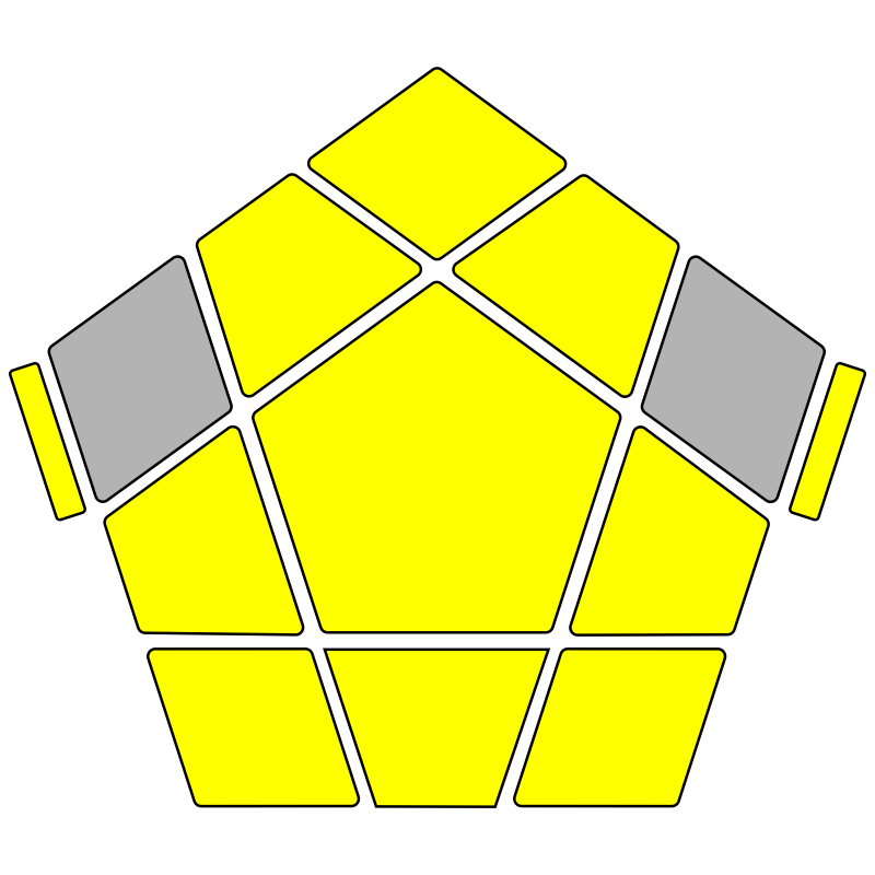 MEGA OLL 04 Megaminx OLL Alg