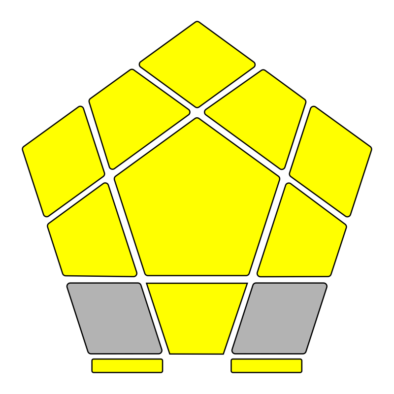 MEGA OLL 06 Megaminx OLL Alg