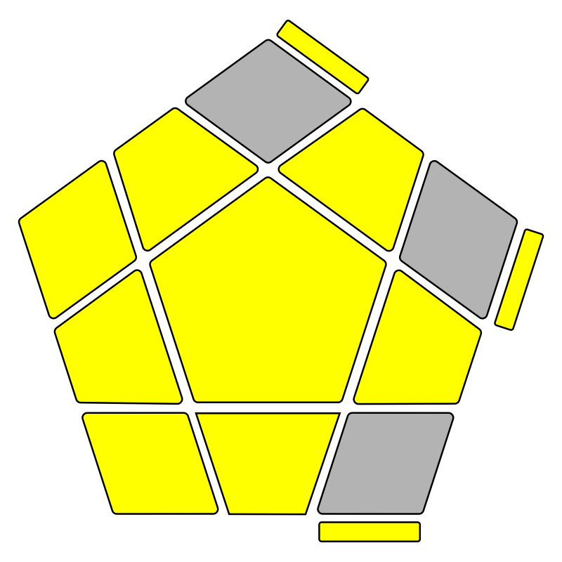 MEGA OLL 08 Megaminx OLL Alg